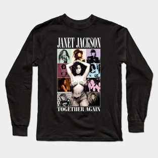 Janet Jackson Vintage Tour Concert Long Sleeve T-Shirt